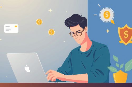 человек использует онлайн-займ с выгодой через смартфон